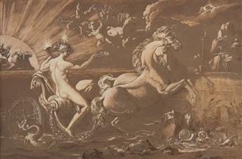 CONRAD MARTIN METZ (Bonn 1749-1827 Rome) The Triumph of Galatea.